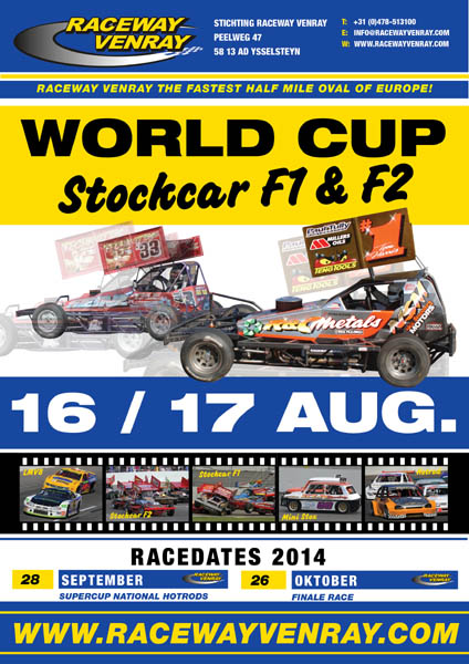 World Cup Stockcar F1 en F2  RaceWay Venray